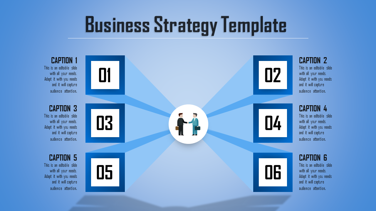 Stunning Business Strategy Template and Google Slides